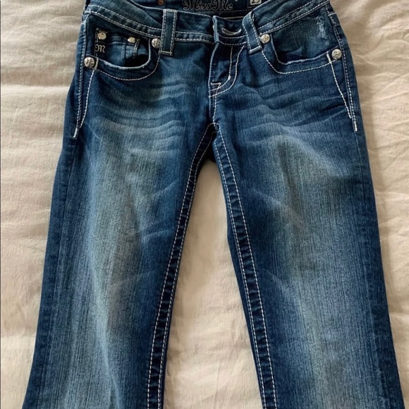 ❤️Sold❤️ Miss Me Jeans Size 25 - Picture 3 of 5